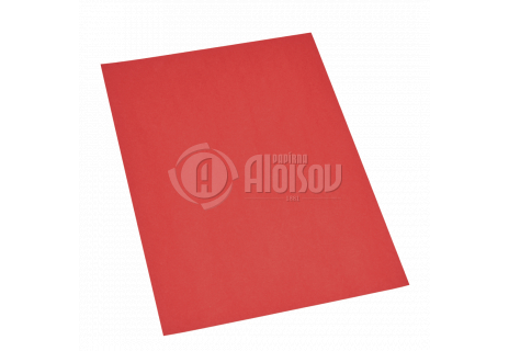 Barevný papír červený A3/80g/100 listů