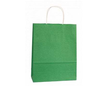 Papírová taška zelená 320x140x410mm