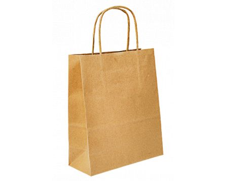 Papírová taška hnědá 450x150x460 mm