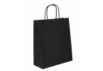 Papírová taška černá 240x310x100mm