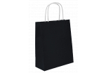 Papírová taška černá 240x310x100mm