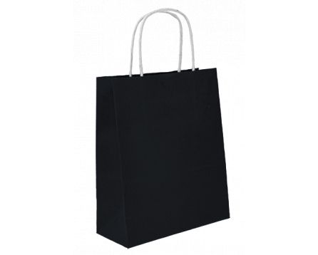 Papírová taška černá 240x100x310mm